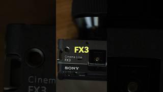 Best settings for Sony #fx3 #sony #sonyalpha #sonya7iii #filmmaking #video