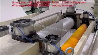 Full automatic facial tissue folding machine with auto transfer tissue making machine