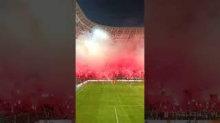 Mouloudia Fans' Insane Pyro Show  | Algeria Ultras