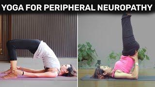 Yoga For Peripheral Neuropathy Relief | Setu Bandhasana | Viparita Karani | @VentunoYoga