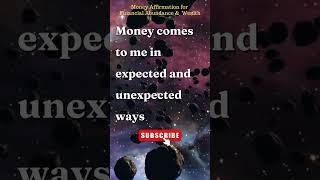 Money Affirmations for Financial Abundance and Wealth | Say 8 Times @ Morning | Powerful Technique