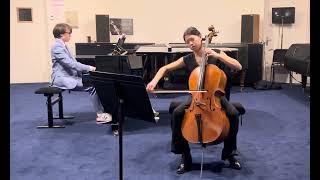 Michelle Tang - Rachmaninoff Cello Sonata (first mvt)