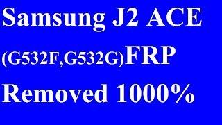 bypass google account samsung j2 Ace (G532F,G532G) 1000% easy in [hindi]