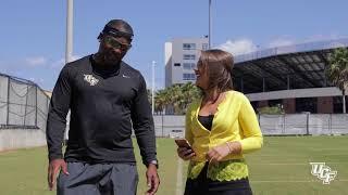 Strollin' with Sami: Cornerbacks Coach Corey Bell