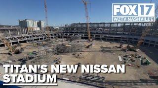 INSIDE LOOK: New Nissan stadium at one-third completion