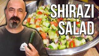 Persian Shirazi Salad بهترین سالاد شیرازی