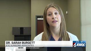 Local eye doctor, Dr. Sarah Burgett discusses importance of getting eye exams ahead of back-to sc...