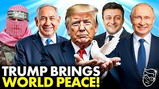 Trump Delivers WORLD PEACE Just Hours After Historic Landslide WIN? | Ukraine & Israel Wars OVER?!️