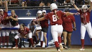 Alabama knocks out Arizona 2-0 | 2019 WCWS