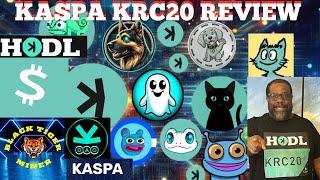 Kaspa KRC20  Reviews  Best KRC20 Token to Buy Right Now!!! #konan #kasper #nacho #kaspy