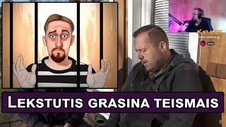 Lekstutis grasina teismais. Atsisakė kalbėti - nusprendė tildyti.