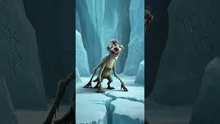 Horror Version of Ice Age! Manny, Sid, Diego & Scrat Reimagined as Prehistoric Nightmares! 