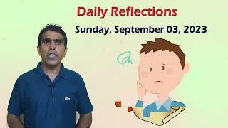 Daily Reflections  3 September 2023  Sunil Fernandes