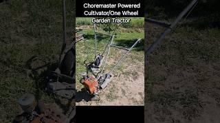 Choremaster Powered Cultivator/One Wheel Garden Tractor