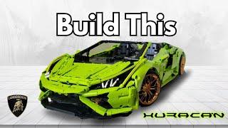 Technic Lamborghini Huracan MOC By LoxLego - LesDiy Review