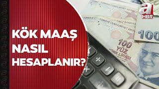 Kök aylık ve taban maaş nasıl hesaplanır? Ek zamla kimin maaşı ne kadar oldu? | A Haber