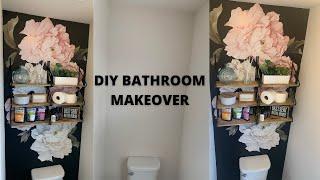 EXTREME DIY SMALL BATHROOM MAKEOVER From Start to Finish | IAMDECINTA DIY Project