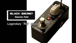 Mooer Black Secret Distortion Micro Pedal