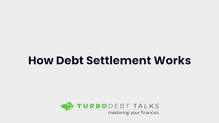 How Debt Settlement Works