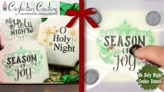 Christmas Cookie Stencil Collection | Confection Couture