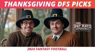 2024 NFL Thanksgiving DraftKings Picks, Lineups, Strategy | Week 13 DFS NFL Picks