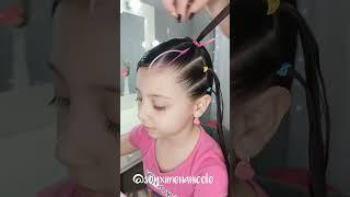 Easy kids braid hairstyle  | Easy Hairstyle #hairhacks #hairtutorial #hair #kidshairstyle