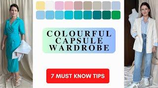 Transform Your Look with a Colourful Capsule Wardrobe: 9 Must-Know Steps | Online Color Analysis