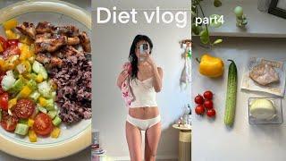 WHAT I EAT IN A DAY to lose weight part4 | 살빠지는 식단 브이로그 근데 셀프케어를 곁들인 