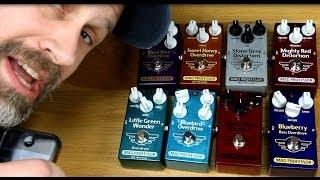 8 Overdrive Pedals from Mad Professor Comparison - Shootout