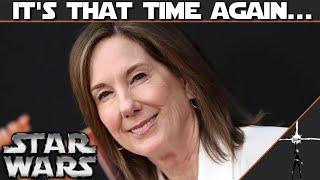 Is Kathleen Kennedy staying or going this time?  And more questions...