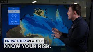 Severe Weather Update: Heavy rain for northern Australia