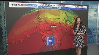 Few storms possible Sunday afternoon across the Colorado Front Range