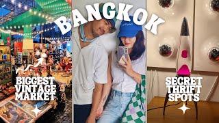 Bangkok Travel Vlog  Vintage Shopping at Chatuchak Weekend Market Thailand (2022)