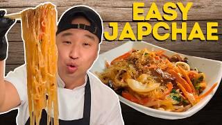 The BEST Japchae Recipe! The Most ADDICTIVE Noodles You’ll Ever Eat! 