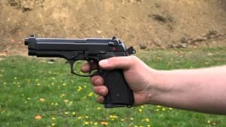 Beretta 92 FS Shooting - G's HD Gun Show