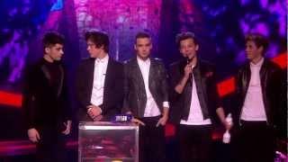 One Direction Wins The Global Success Award | BRITs 2013