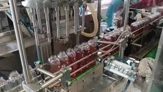 Automatic Six Head Servo Piston Ayurvedic Shampoo Filling Machine