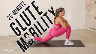 25 Minute Glute Mobility Workout with Kelsey Wells | Movement of the Month Club | Well+Good