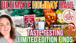 What’s New at Trader Joe’s?  $320 Holiday Haul Revealed!