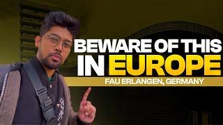 Study in Germany vlog: FAU university, Erlangen (hanging out with indian students)