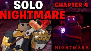 Solo Chapter 4 Nightmare  - Tower Defense X