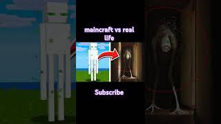 #minecraft  vs real life #minecraftnoobvsprovshackervsgod  #maincraft  vs teal life #shirt#short