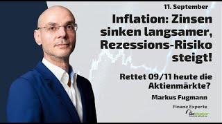 Inflation: Zinsen sinken langsamer, Rezessions-Risiko steigt! Marktgeflüster Teil 2