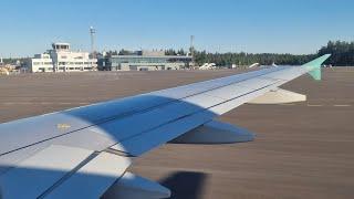 Cyprus Airways Airbus A320 landing to Turku (TKU/EFTU)