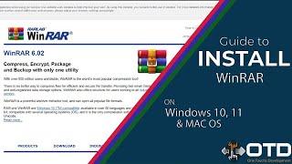 How to Install WinRAR on Windows 10 | Mac | Windows 11 : The Complete Step-by-Step Guide