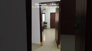 3BHK Fully furnished flat #rent in #Manikonda #hyderabad  #6305464349