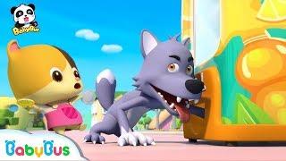 Bad Wolf's Cola is Empty | Nursery Rhymes | Baby Cartoon | BabyBus