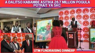 A KABAMBE NDIOMWE ABETCHA NDALAMA YOPOSA ALIYESE POGULA POTRAIT YA SKC KU UTM FUNDRAISING DINNER