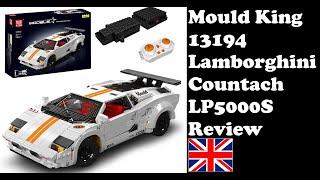 Mould King 13194 - Lamborghini Countach LP 5000 S - Review