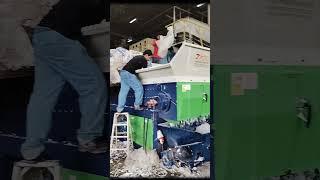 Paper Recycling | Shredder machine #papermill #papermachine #recycling #paper